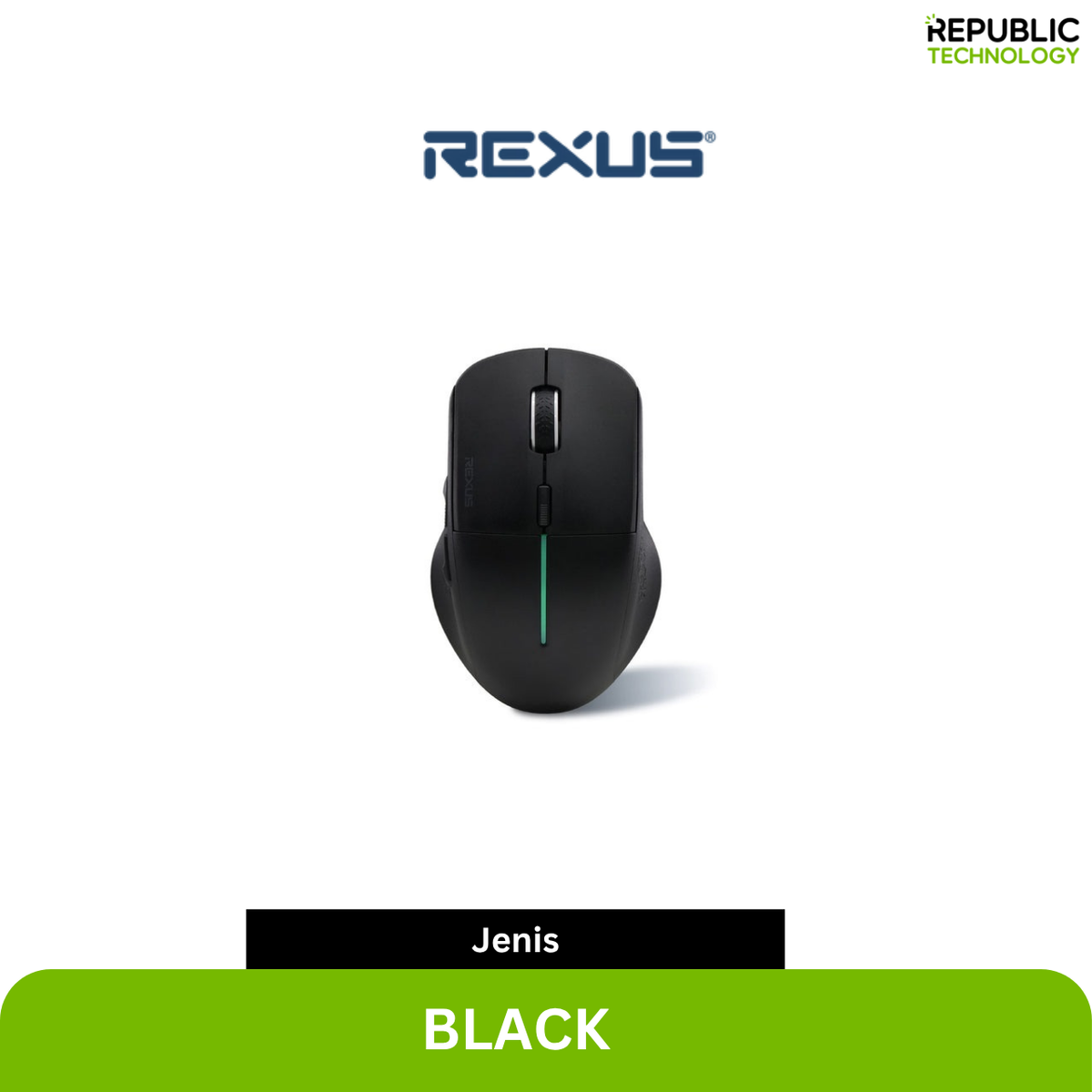 REXUS Mouse Gaming Wireless Bluetooth S5 Aviator V2 With Adjustable DPI