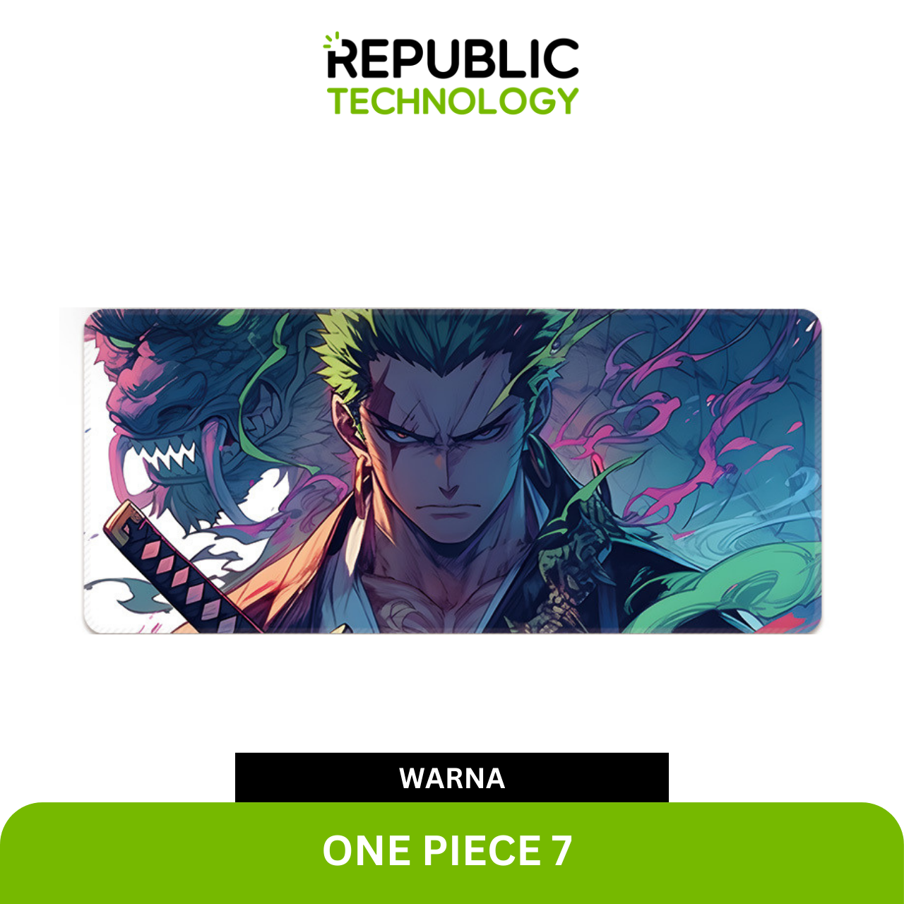 Republic Technology Mousepad Gaming One Piece Edition