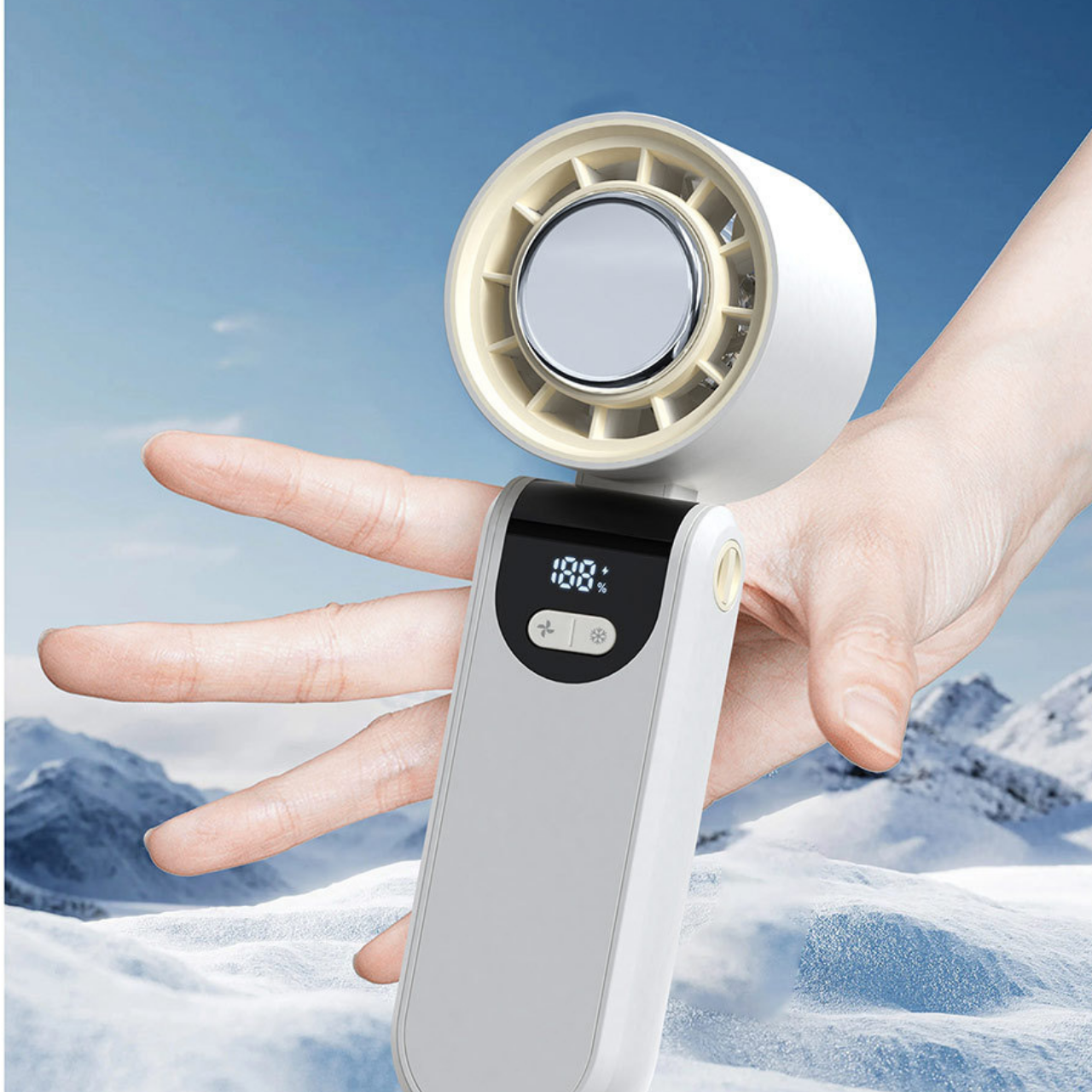 Republic Technology Kipas Angin Portable mini genggam HX-F404