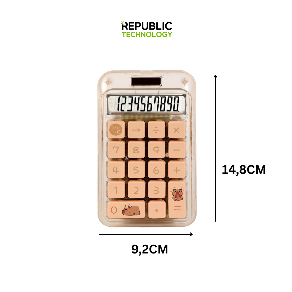 Republic Technology Calculator Runzon Kalkulator Sederhana Capybara Edition
