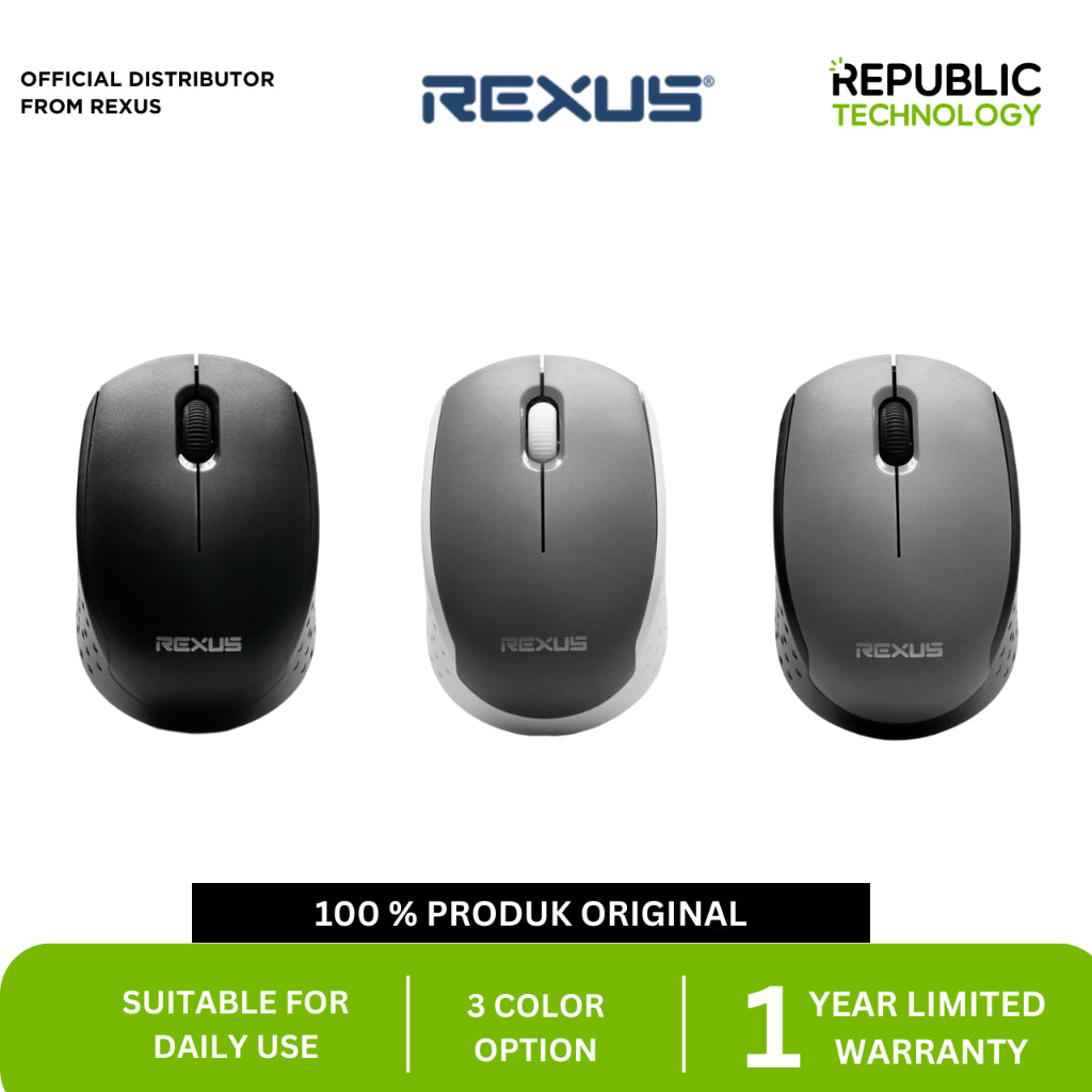 Rexus Mouse Wireless Office Q30 Silent Click