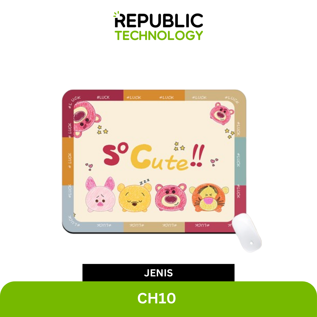 Republic Technology Mousepad Mini Character 1