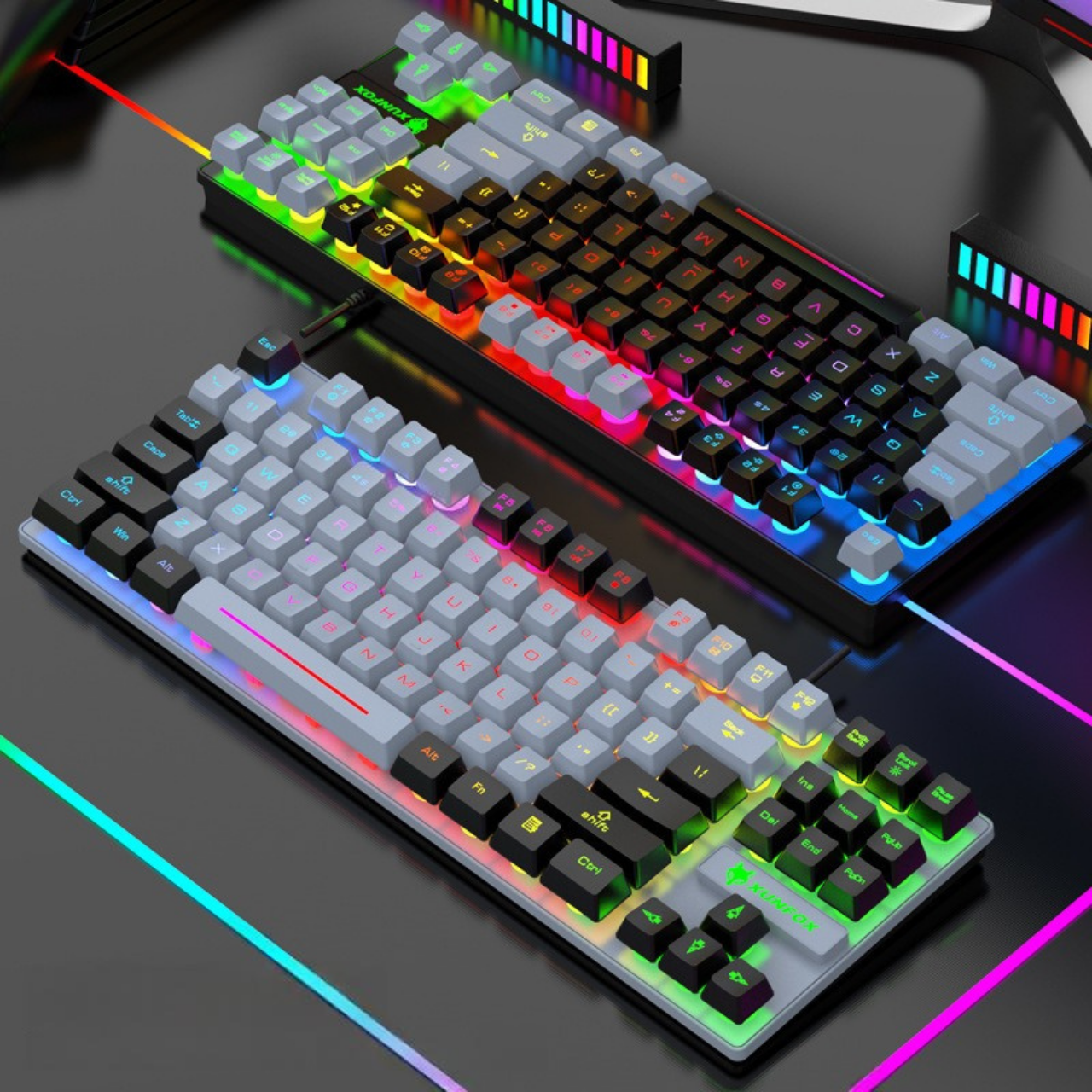 Republic Technology Xunfox K10 Keyboard Gaming RGB 87 Keys