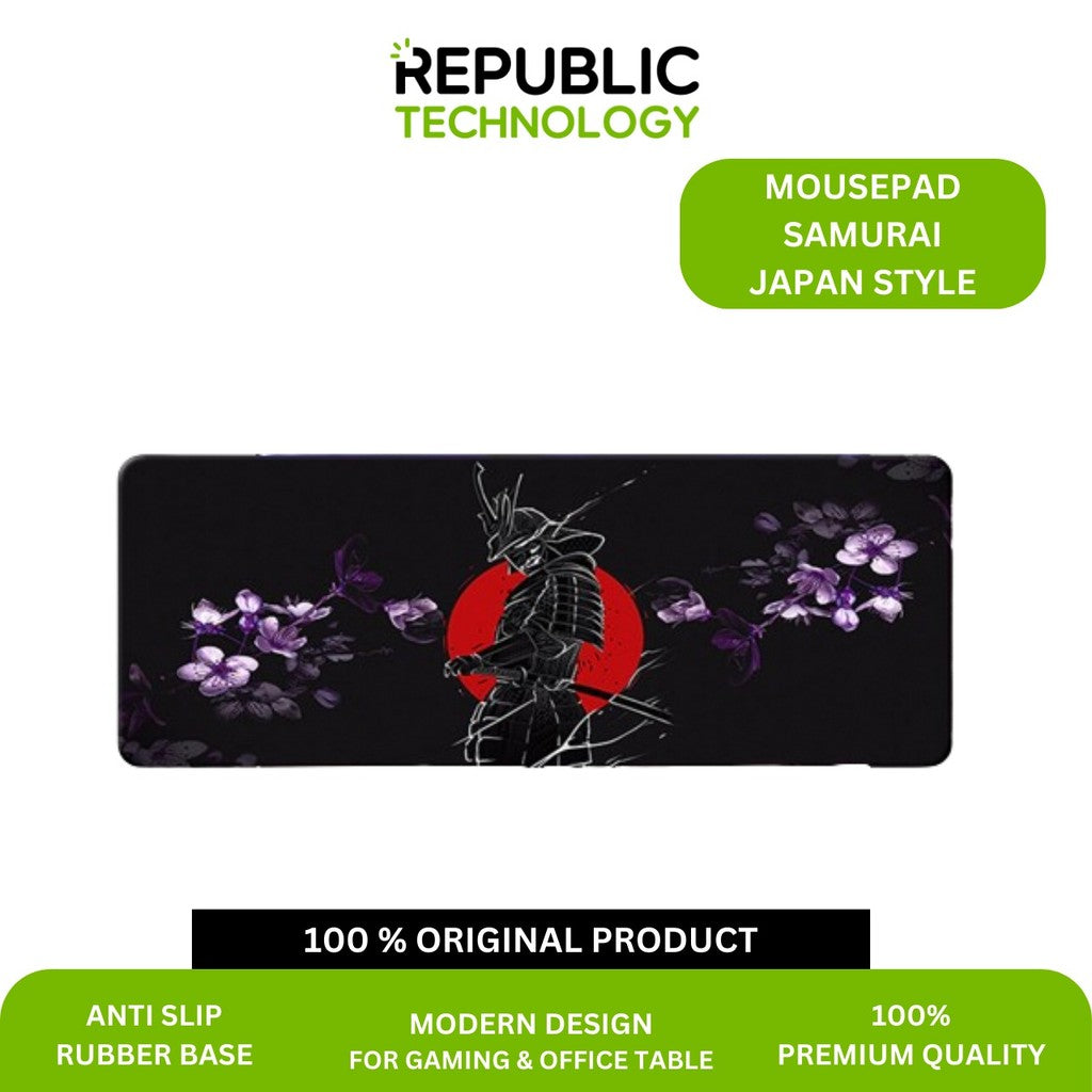 Republic Technology Mousepad Gaming Deskmat Samurai Japan Style Edition