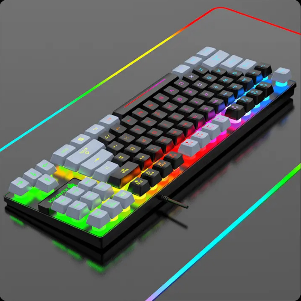 Republic Technology Xunfox K10 Keyboard Gaming RGB 87 Keys