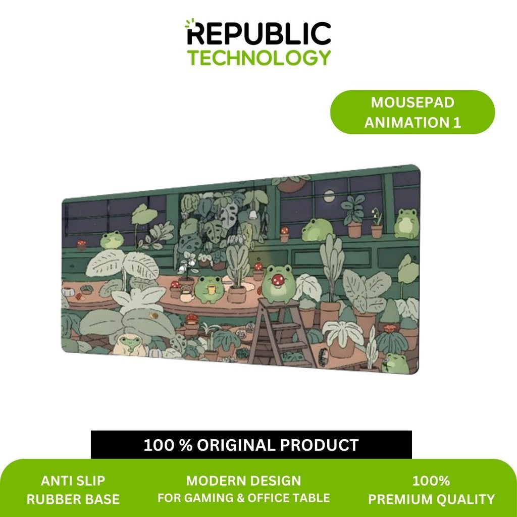 Republic Technology Mousepad / Desk mat Gaming Cat Classic Edition