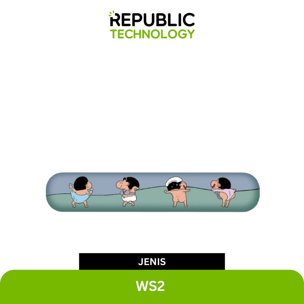 Republic Technology Mousepad dan Wrist Rest Crayon Shinchan