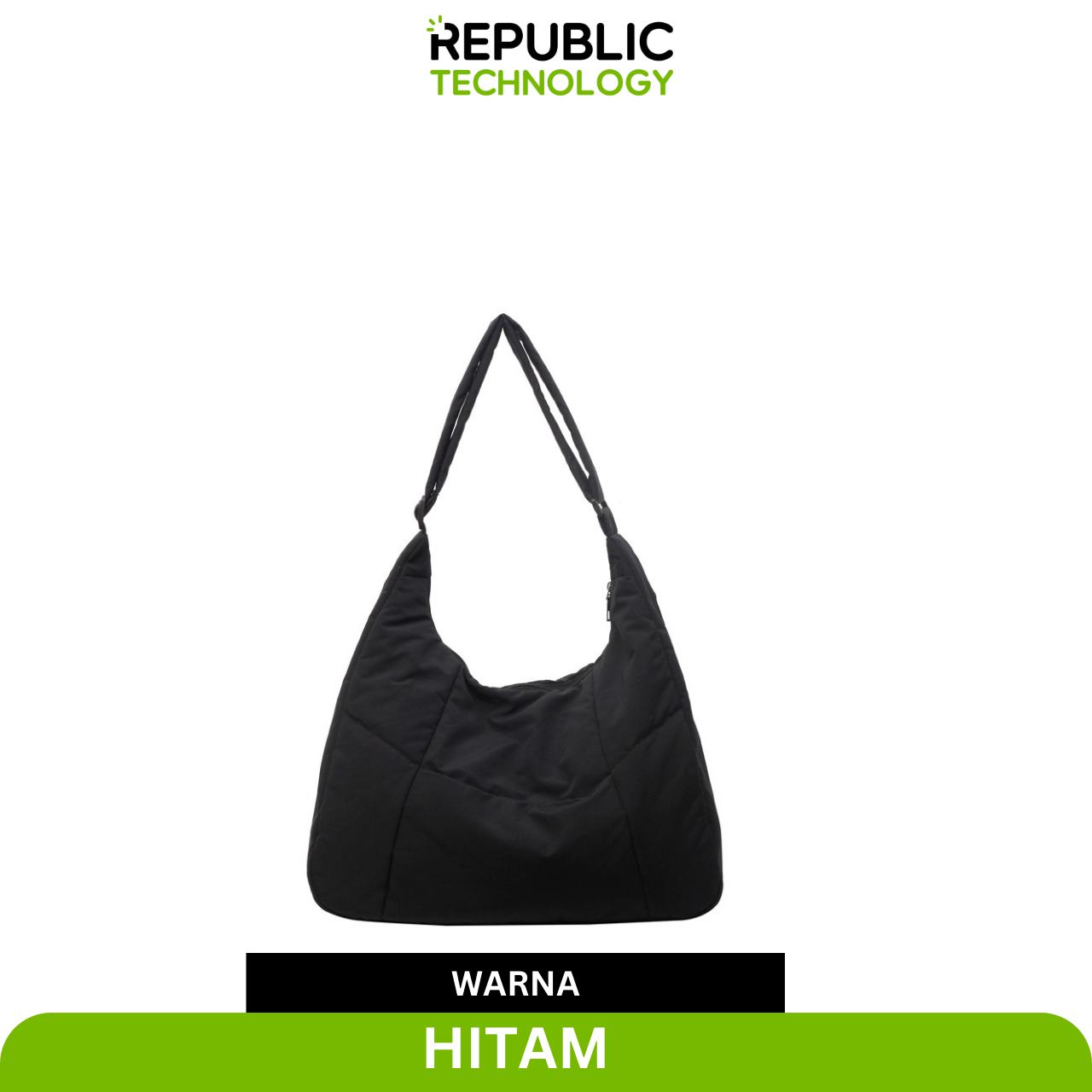 Republic Technology Shoulder Bag Wanita / Tas Bahu Minimalis / Tas Laptop Wanita RTF01