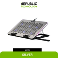 REXUS Cooling Pad Breeze B145 with Phone Holder and RGB Light
