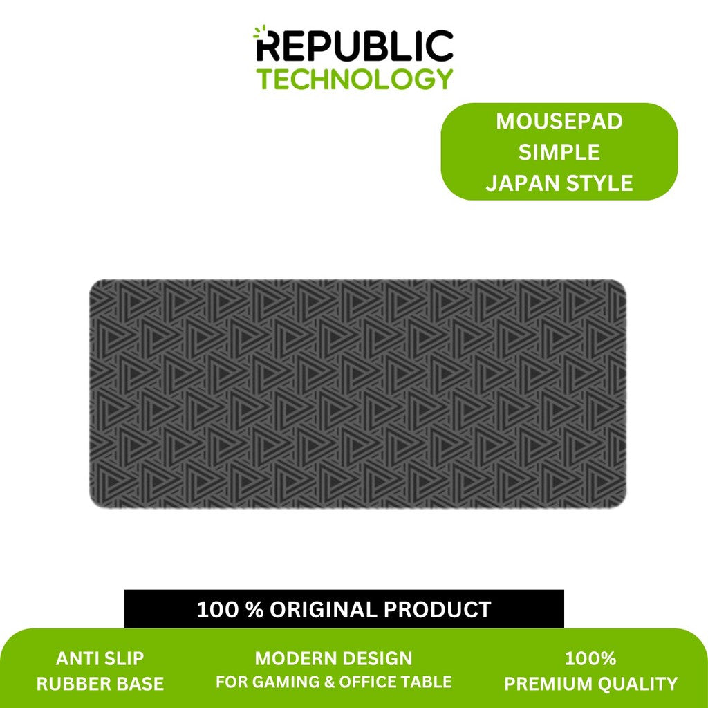 Republic Technology Deskmat Gaming Mousepad Simple Japan Style