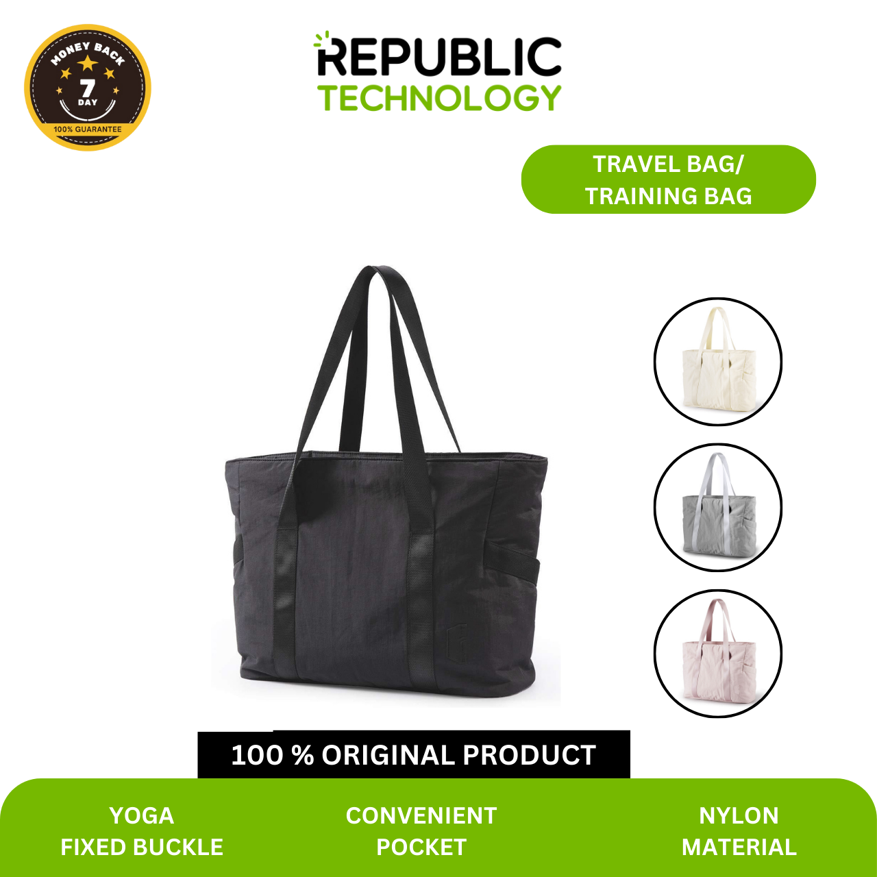 Republic Technology Travel Bag Tas Training Multifungsi RTF