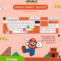 Republic Technology Keyboard Keycaps Super Mario Edition for Mechanical Keyboard
