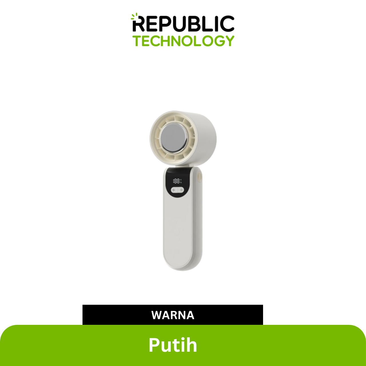 Republic Technology Kipas Angin Portable mini genggam HX-F404