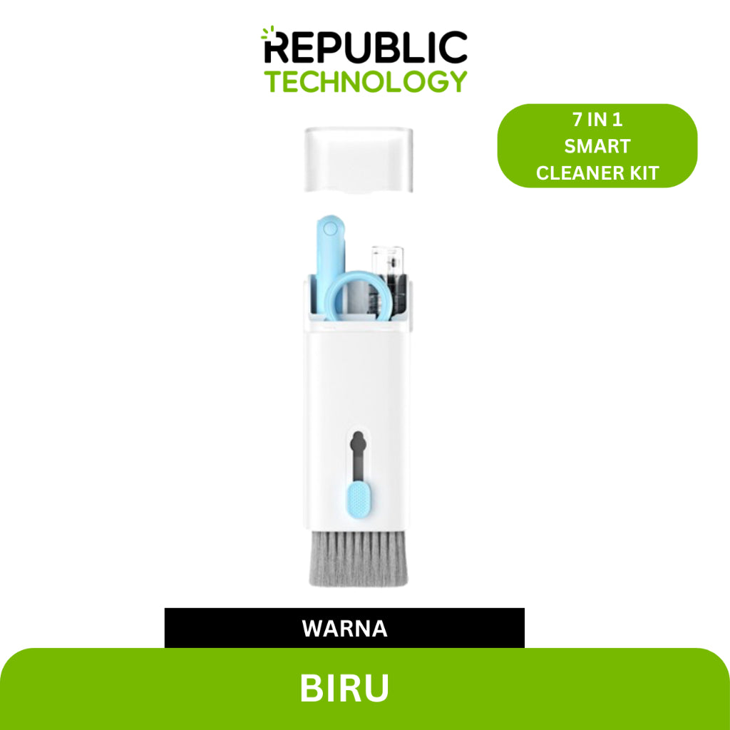 Republic Technology Pembersih Keyboard 7 in 1 Multifunction and Cleaning kit for Earbud HP