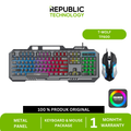 republic Technology T-Wolf TF600 Keyboard dan Mouse Gaming