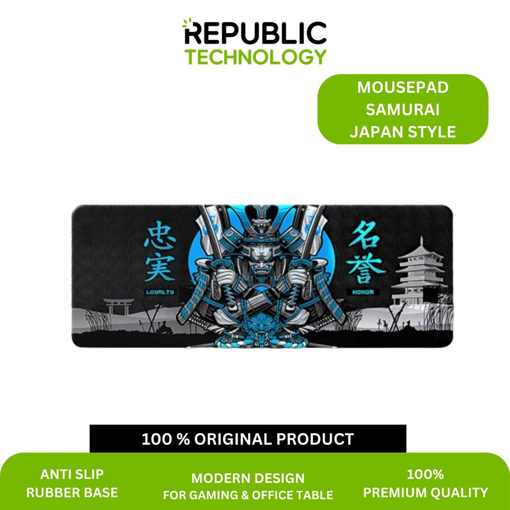 Republic Technology Mousepad Gaming Deskmat Samurai Japan Style Edition