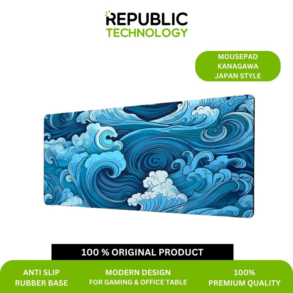 Republic Technology Mousepad / Deskmat Kanagawa Japan Style