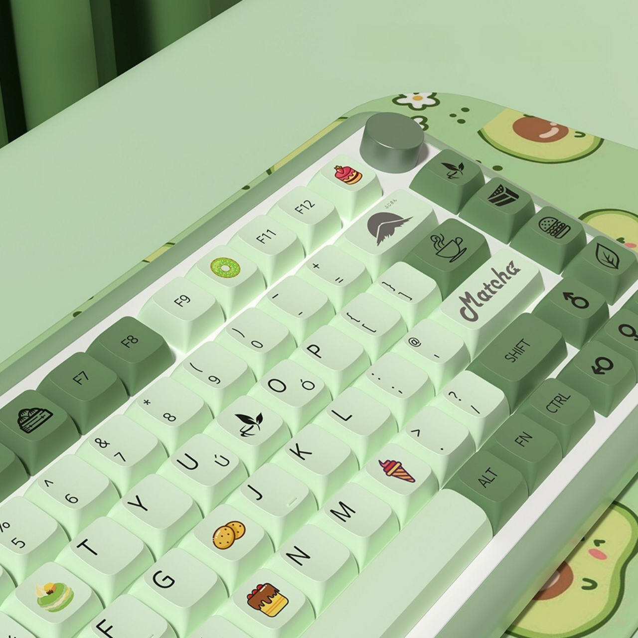 Republic Technology Keyboard Keycaps Matcha Series Edition with profile XDA