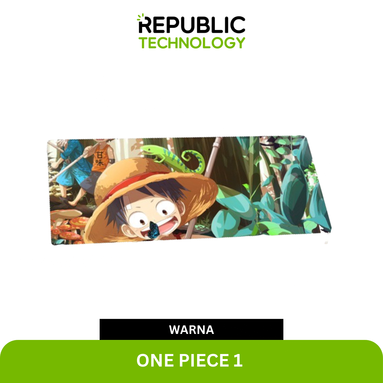 Republic Technology Mousepad Gaming One Piece Edition