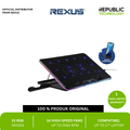 REXUS Cooling Pad Breeze B165 with Phone Holder and RGB Light