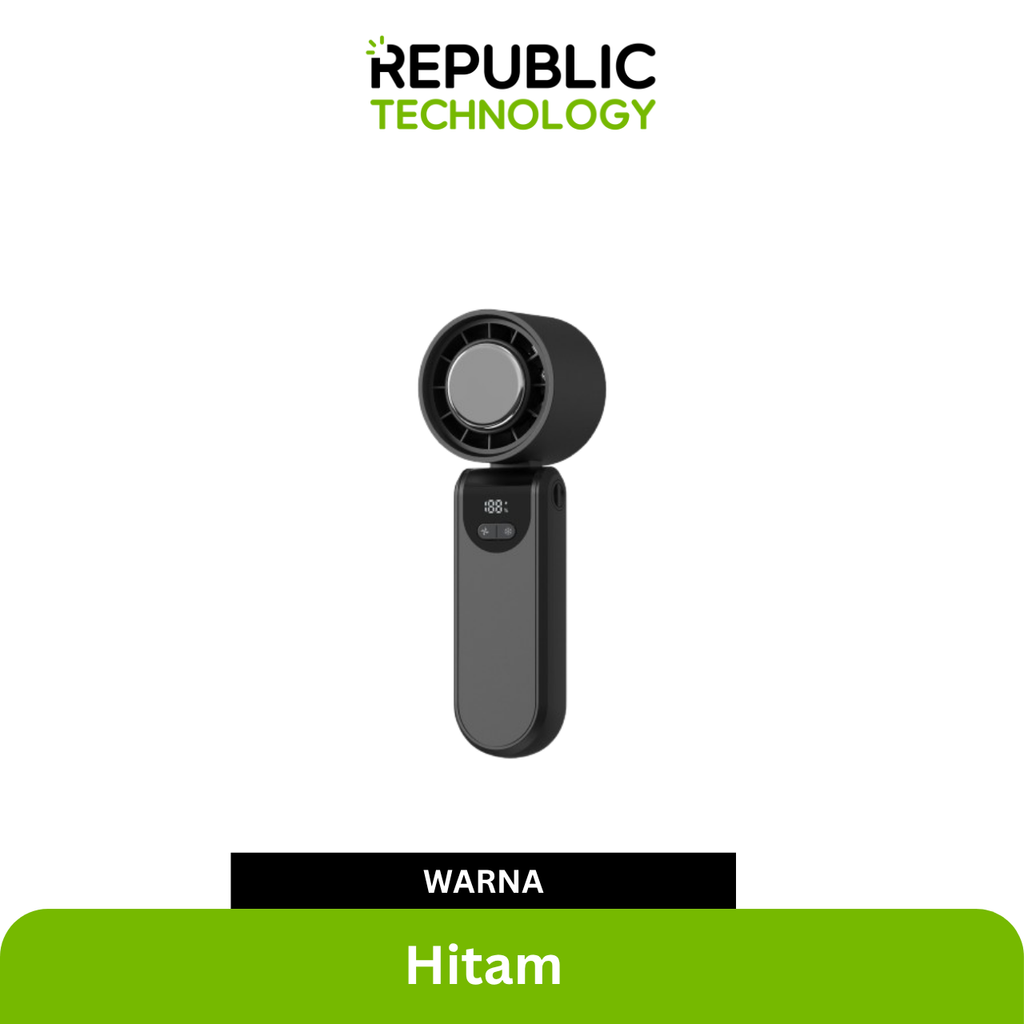 Republic Technology Kipas Angin Portable mini genggam HX-F404