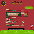 Republic Technology Keyboard Keycaps Merry Christmas Edition and Christmas Gift Edition