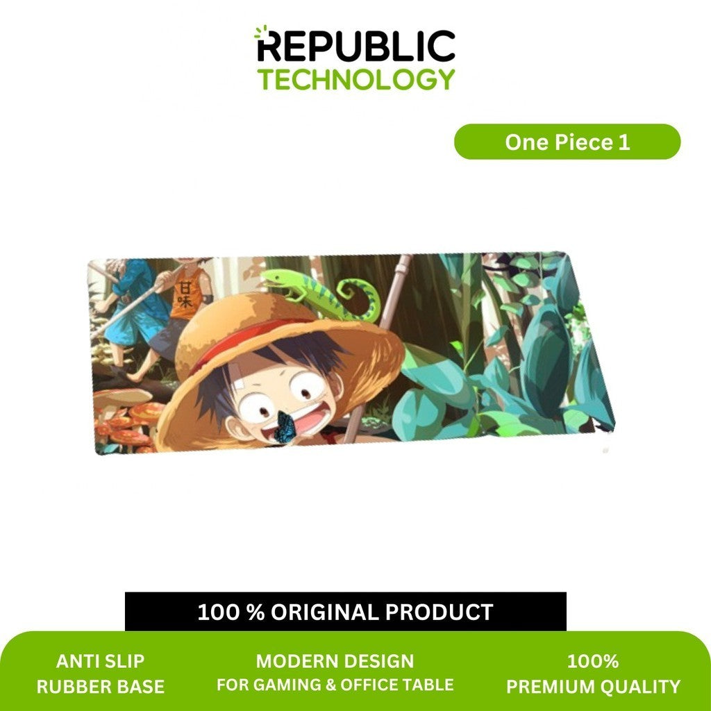 Republic Technology Mousepad Gaming One Piece Edition