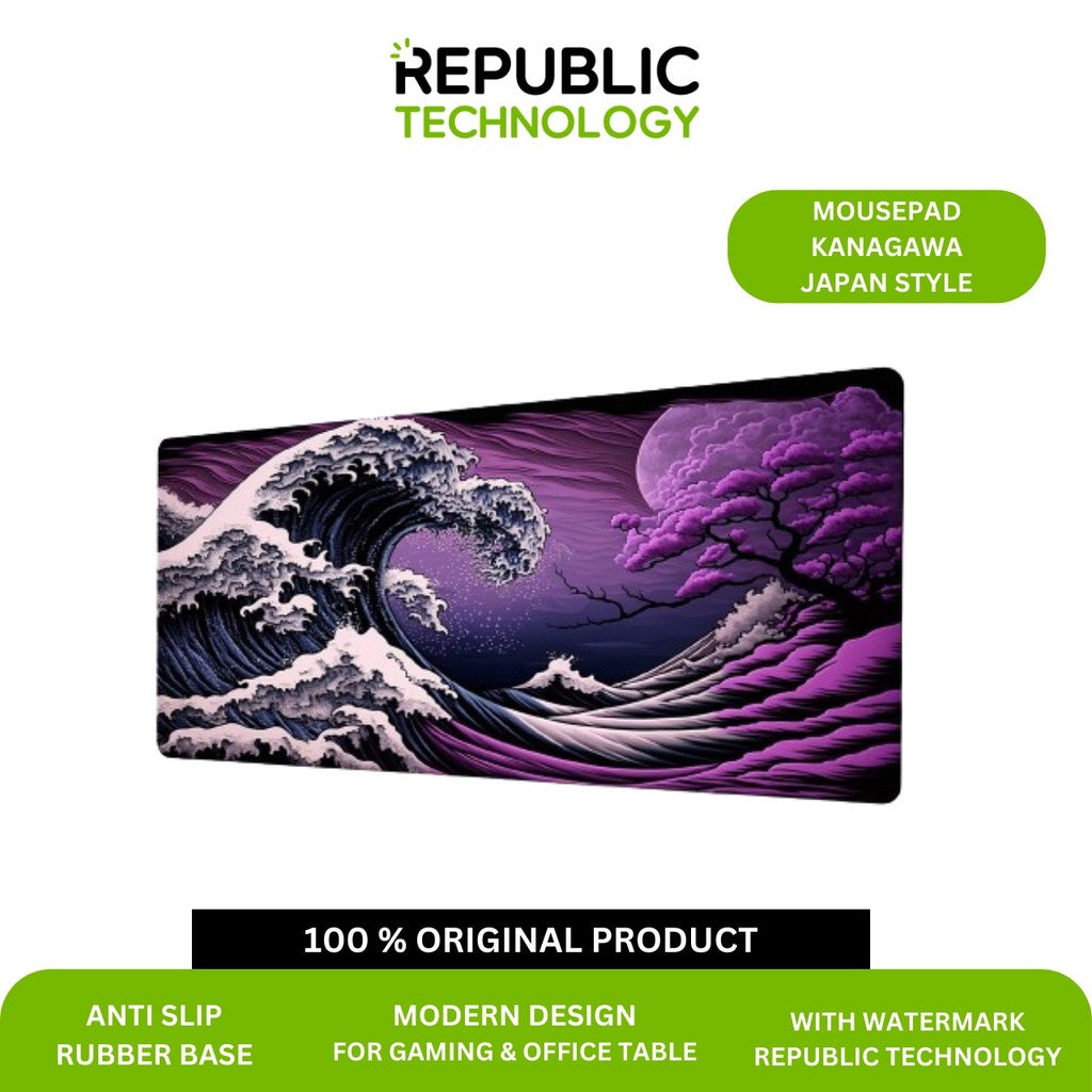 Republic Technology Mousepad / Deskmat Kanagawa Japan Style