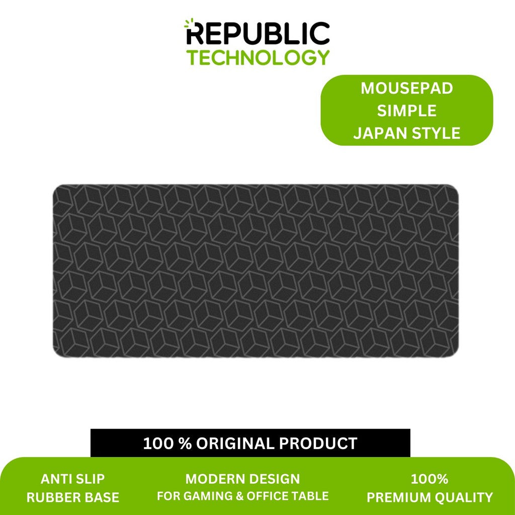Republic Technology Deskmat Gaming Mousepad Simple Japan Style