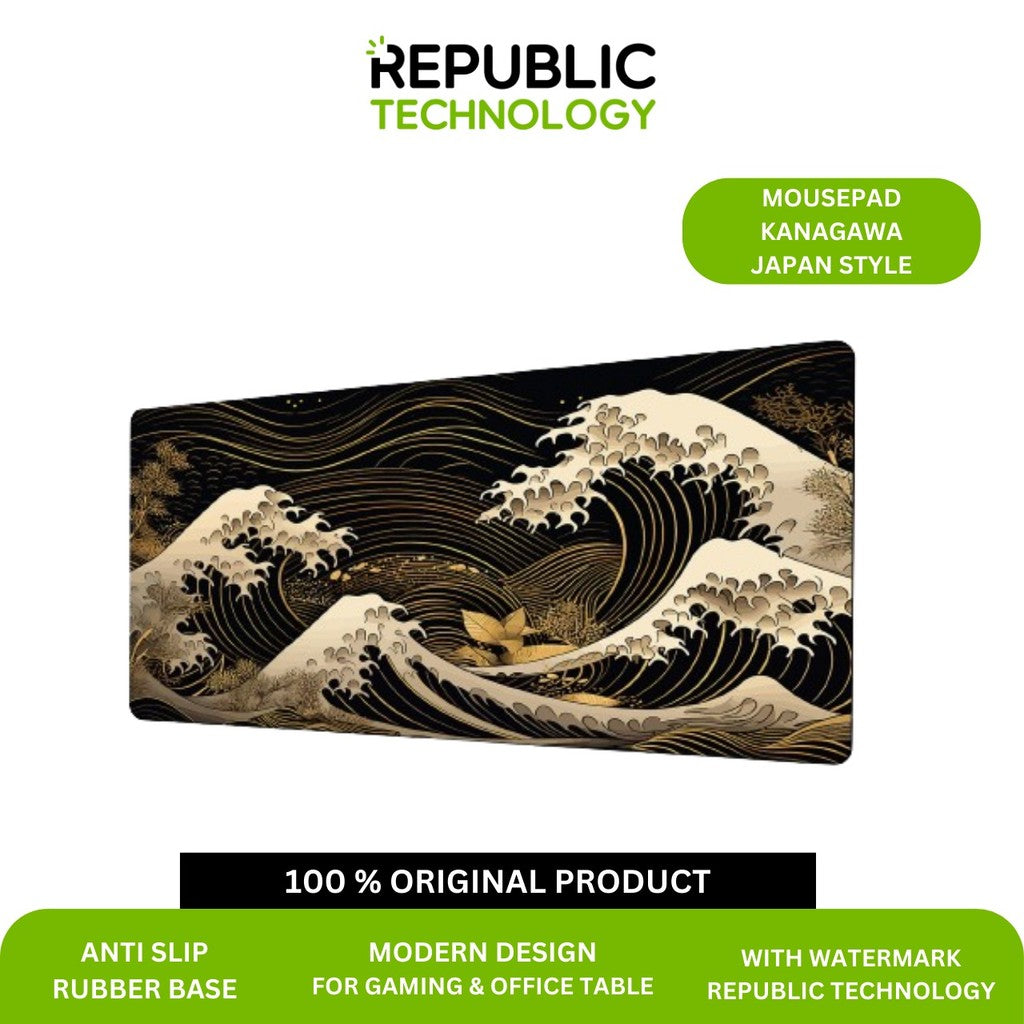 Republic Technology Mousepad / Deskmat Kanagawa Japan Style