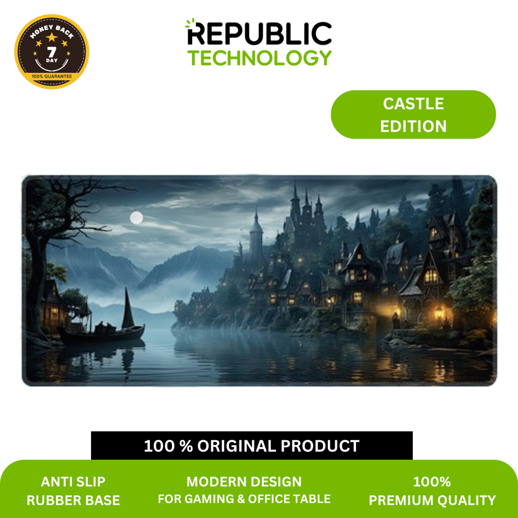 Republic Technology Mousepad / Desk mat Gaming Castle Edition